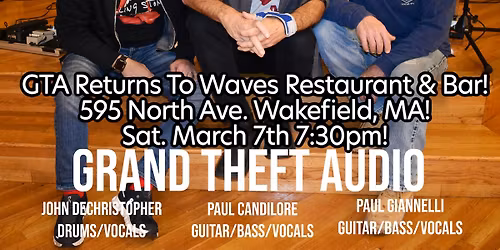 Grand Theft Audio Returns To Waves!