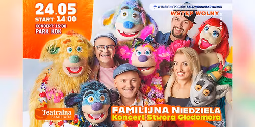 Koncert Stwora G\u0142odomora - Familijna Niedziela w KOK-u
