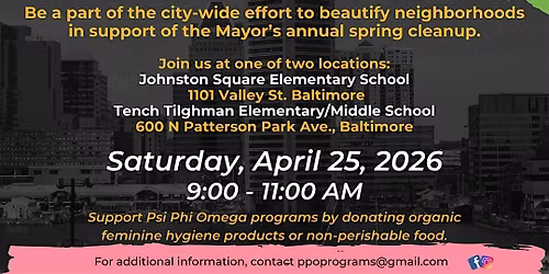 Spring Community Clean Up: Day of Service