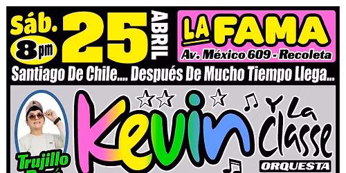 KEVIN Y LA CLASSE EN SANTIAGO DE CHILE