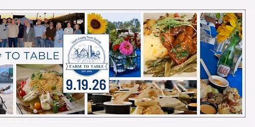 Clark County Farm Bureau Farm to Table Dinner