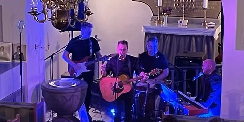 UDSOLGT - Peter Ebberfeld med Spar2 - Fort\u00e6ller Kirkekoncert 2026 i Bl\u00e5vand - 40 \u00e5rs bandjubil\u00e6um