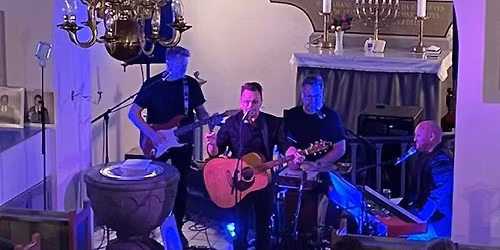 UDSOLGT - Peter Ebberfeld med Spar2 - Fort\u00e6ller Kirkekoncert 2026 i Bl\u00e5vand - 40 \u00e5rs bandjubil\u00e6um