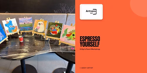 Paint Over Coffee by ArtnessCo