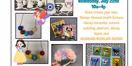 Disney Crafting at Our Creative Marketplace WAPAKONETA