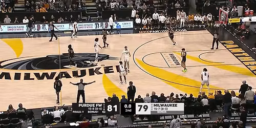 Milwaukee Panthers at Purdue Fort Wayne Mastodons Mens Basketball