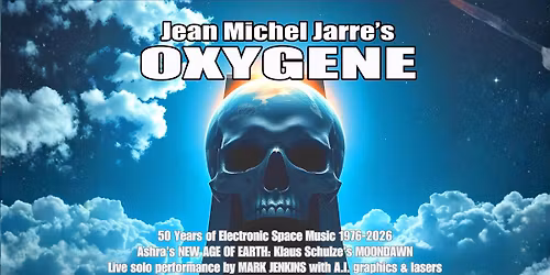 Jean-Michel Jarre's OXYGENE and 50 years of electronic space music performed live by MARK JENKINS