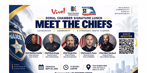Doral Chamber Signature Lunch \u2013 Meet the Chiefs
