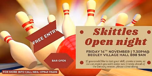 Skittles Open Night