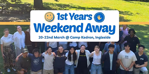 1st Years Weekend Away