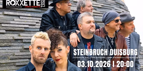 ROXXETTE \u2013 this tribute is a passion