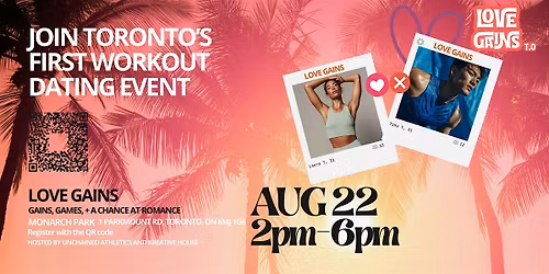 Dating Event - Love Gains: Games, Gains and a Chance at Romance \u2b50