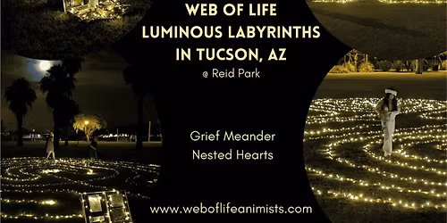 Full Moon Luminous Labyrinth Walk at Reid Park