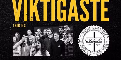 Credokonferens 2025 - Det allra viktigaste