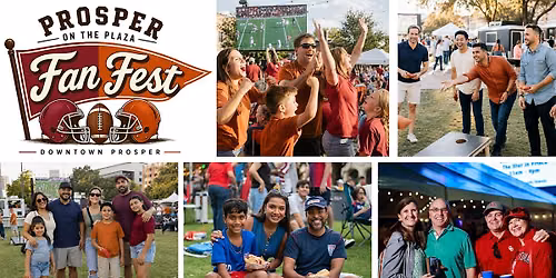 Prosper on The Plaza: Red River Rivalry Fan Fest