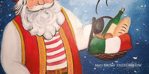 CHRISTMAS SIP N PAINT