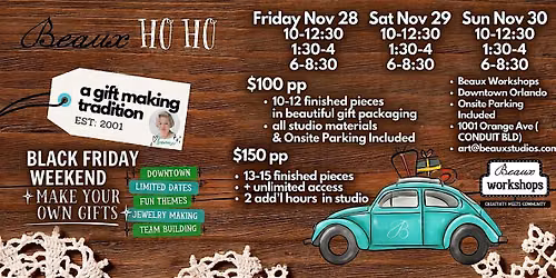 Beaux Ho Ho : a gift making tradition