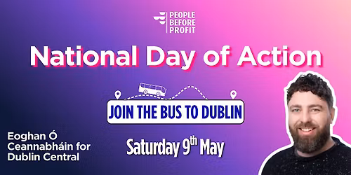 Join the Bus to Dublin - Day of Action for Eoghan \u00d3 Ceannabh\u00e1in