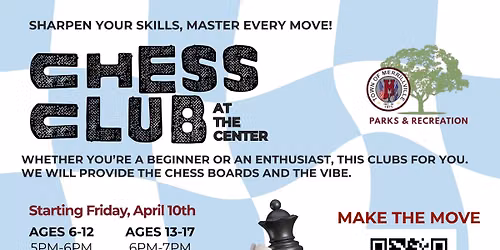 Chess Club at the Center