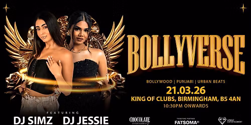 BOLLYVERSE - Bollywood \/ Punjabi Night in Birmingham