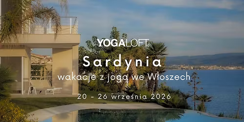 W\u0142oskie wakacje z jog\u0105 na Sardynii, 20-26 wrze\u015bnia 2026