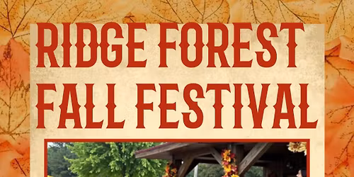 Ridge Forest Fall Festival