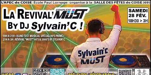 Blind test 90's et soir\u00e9e Revival Must 