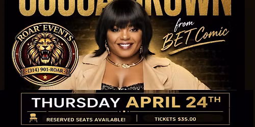 LIVE COMEDY NIGHT featuring COCOA BROWN