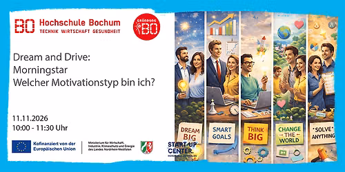 Dream and Drive: Welcher Gr\u00fcnder*innen-Typ bin ich?