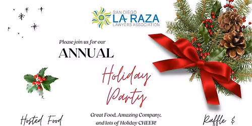 SDLRLA Annual Holiday Party