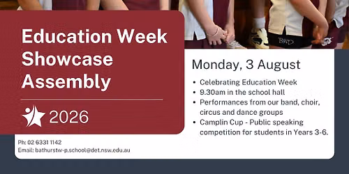 Education Week Showcase Assembly