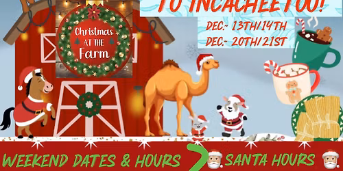 Christmas on the Farm at Incacheetoo! 🎅🏼🐮🎄