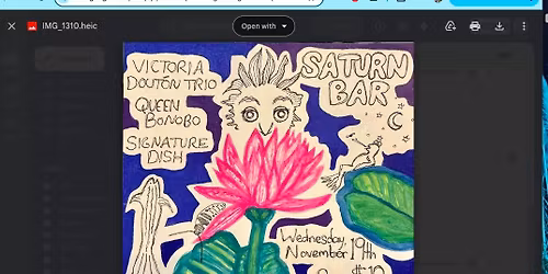 Victoria Douton Trio, Queen Bonobo, Signature Dish