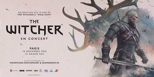 The Witcher en Concert \u2022 Le Grand Rex, Paris \u2022 10 novembre 2025