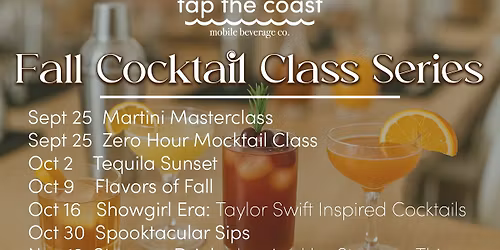 Fall Cocktail Class Series