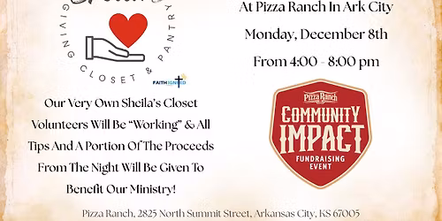 Sheila's Giving Closet & Pantry Community Impact Night