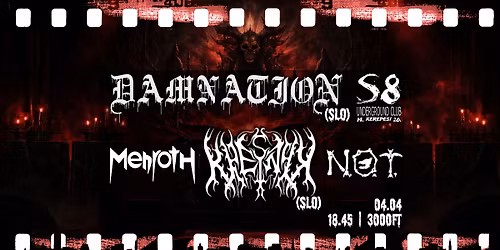 Kresnik [SLO] | DamnatioN [SLO] | +1 | N.O.T. - S8 Underground Club