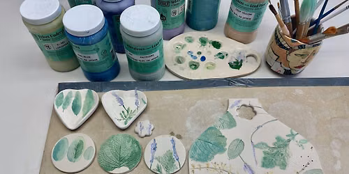 Botanical Prints in Clay with Rayna Galati + Dee Oliva