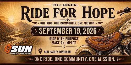 13th Annual Ride For Hope