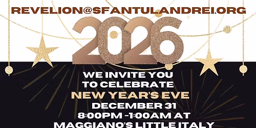 New Year Celebration- Organized by the Romanian Community