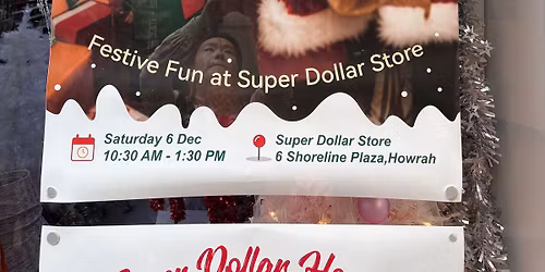 Meet Santa in Super Dollar