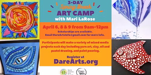 Spring Break Mixed Media Art Camp with Mari LaRose