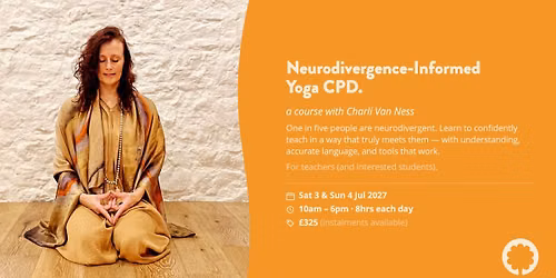 Neurodivergence-Informed Yoga CPD  - a course with Charli Van Ness