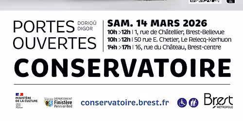 PORTES OUVERTES DU CONSERVATOIRE