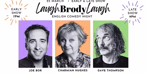 Laugh Brody Laugh \u2013 English Comedy Night Budapest
