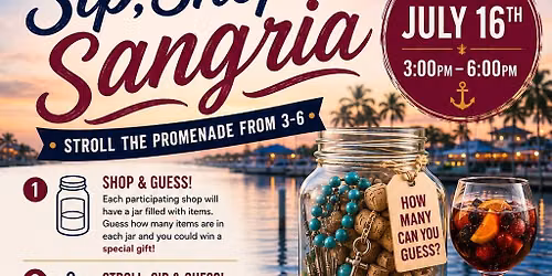 Sip, Shop & Sangria