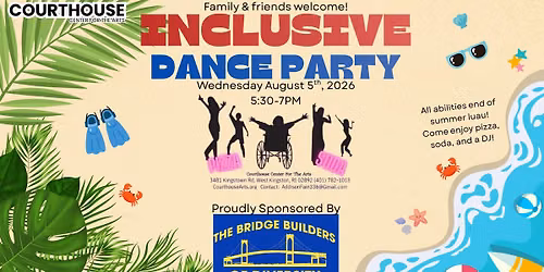 Just Dance - Inclusion Dance & Pizza Party 8\/5\/2026 WED 5:30PM