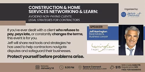 Networking for Construction & Home Services (January Edition)