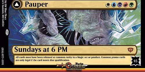 Pauper Tournament
