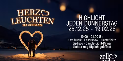 Herzleuchten Zell am Ziller\u2728\ud83d\udc9b